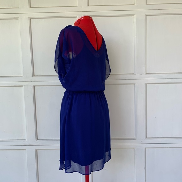 Express Cobalt Blue Dress - Picture 3 of 12